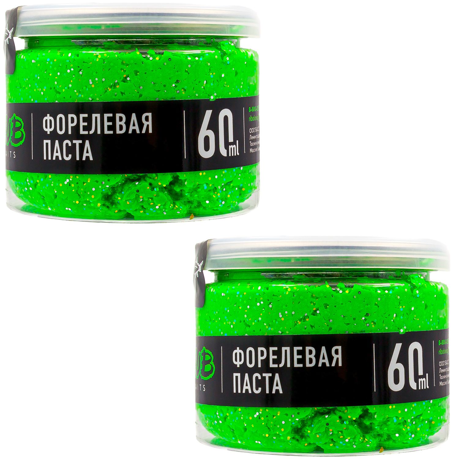 

Форелевая паста 2 шт Zub Форель 60 мл Чеснок Зелёный, Разноцветный, Форель