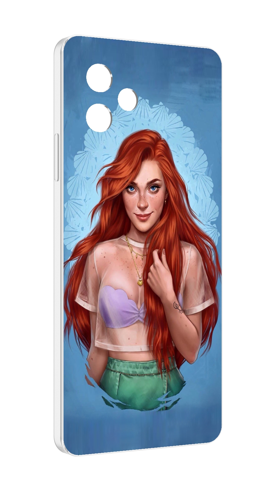 

Чехол MyPads девушка-в-голубом-фоне женский для Huawei Nova Y61 / Huawei Enjoy 50z, Прозрачный, Tocco
