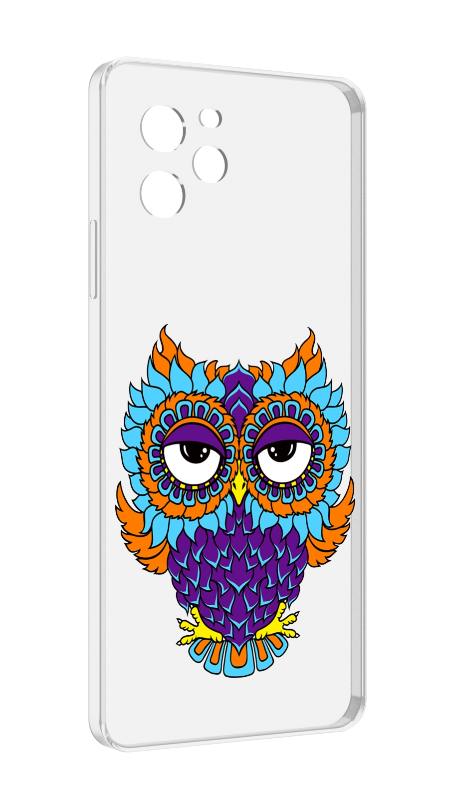 

Чехол MyPads Цветная сова для Huawei Nova Y61 / Huawei Enjoy 50z, Прозрачный, Tocco