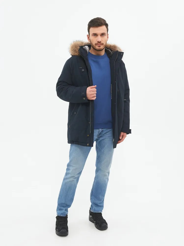 

Зимняя куртка мужская NortFolk 926341F21N синяя 52 RU, Синий, 926341F21N