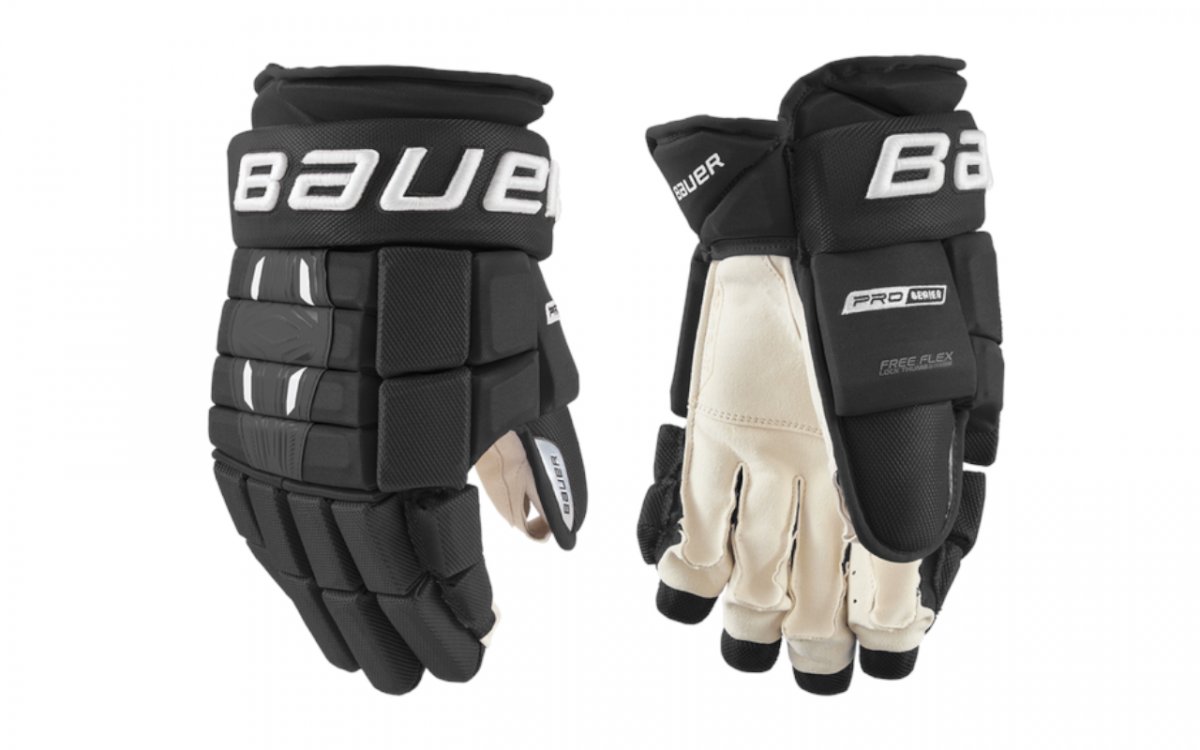 фото Перчатки хоккейные bauer pro series s21 sr. р.15 (черный)