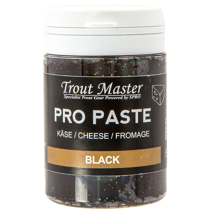 Форелевая паста Trout Master Pro Paste 60 гр Сыр Black Glitter