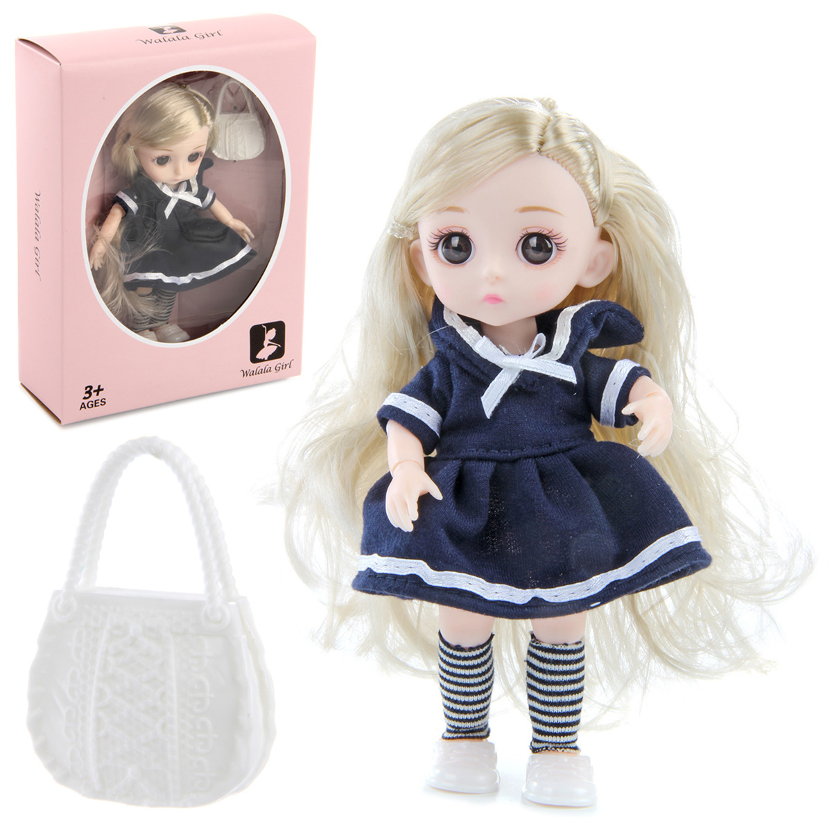 Кукла Veld Co с сумочкой 117950