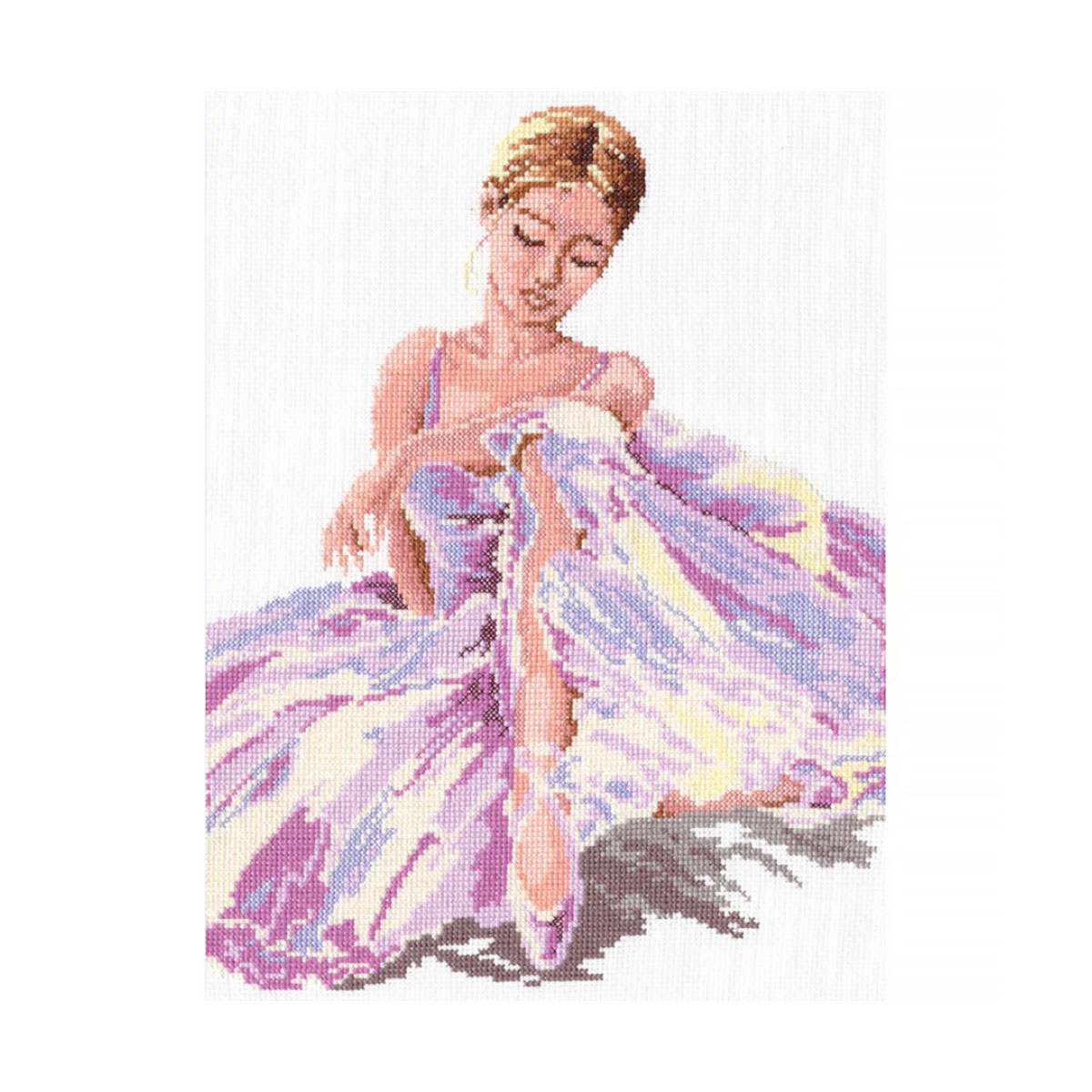 

65-01 Набор для вышивания 'Чудесная игла' 'Балерина', 24*30 см, Балерина