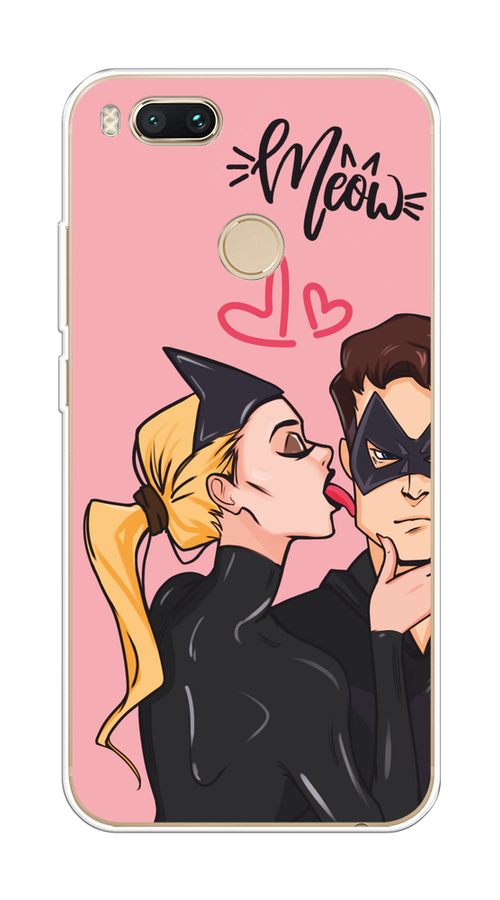

Чехол Awog на Xiaomi Mi A1/5X "Kiss of Cat Woman", Розовый;черный;бежевый, 32350-1