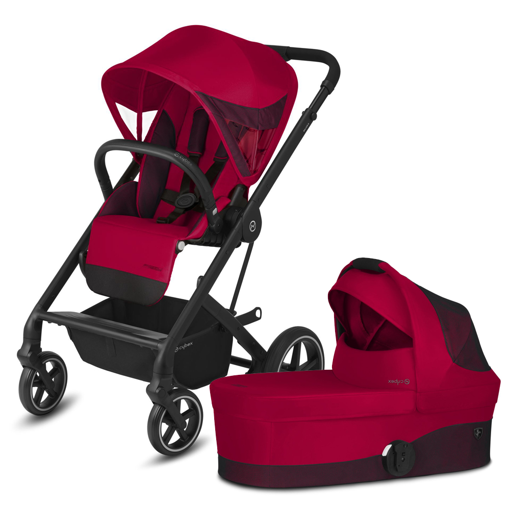 

Коляска 2в1 Cybex Balios S Lux FE Ferrari Racing Red с дождевиком cbslFerrariRacingRed2в1, Balios S Lux