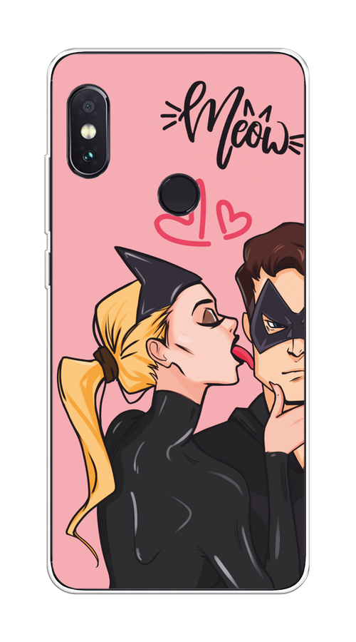 

Чехол Awog на Xiaomi Redmi Note 5/Note 5 Pro "Kiss of Cat Woman", Розовый;черный;бежевый, 32750-1