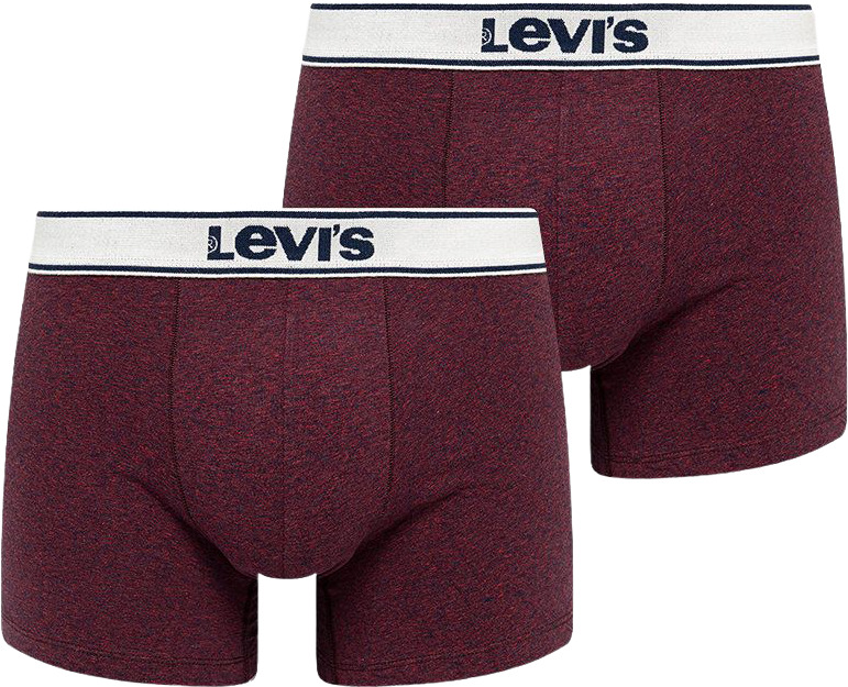 

Комплект трусов мужских Levi's 37149-0401 бордовых L, 37149-0401