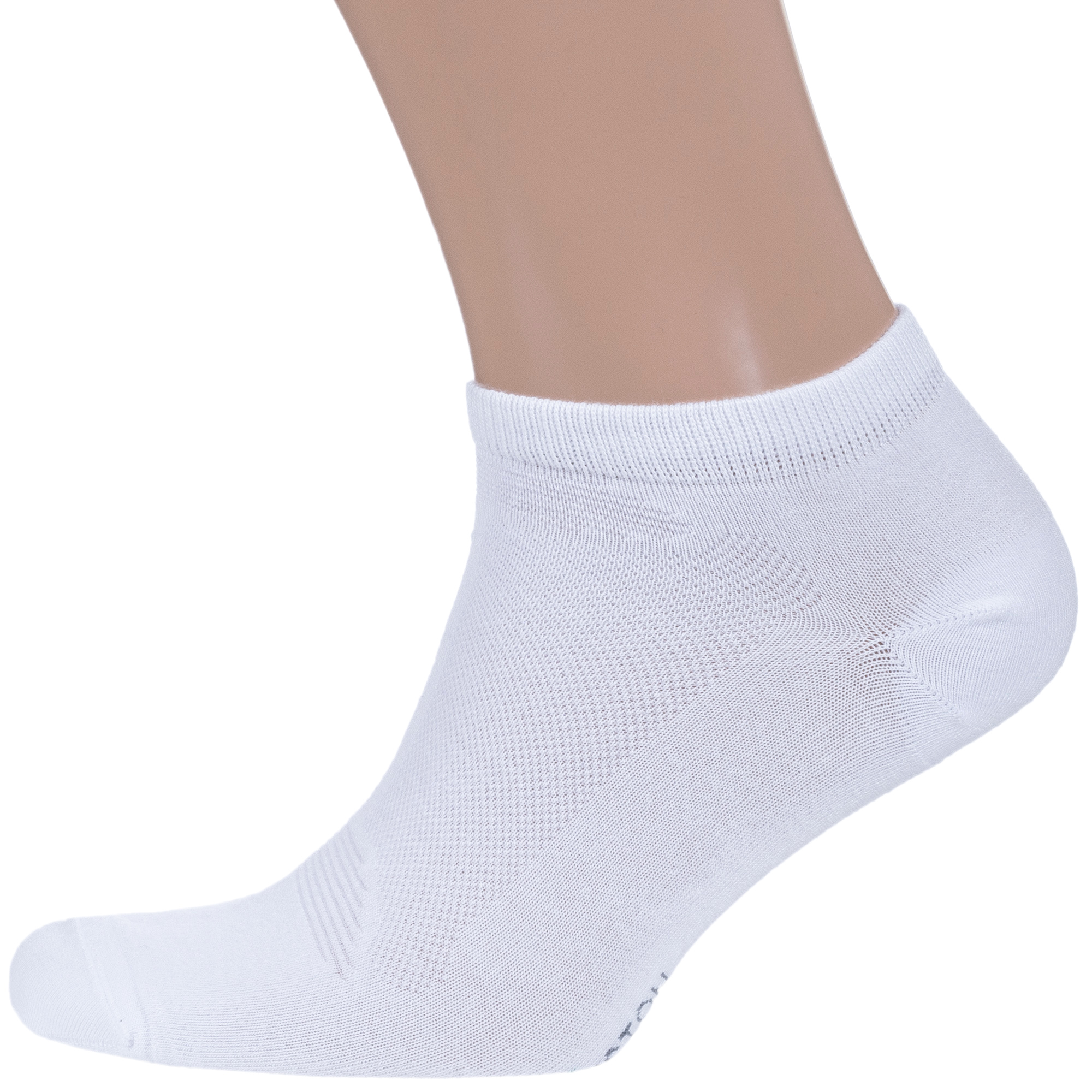 

Носки унисекс Grinston socks 15D33 белые 23-25, Белый, 15D33