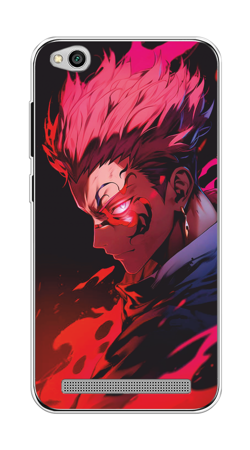 

Чехол Awog на Xiaomi Redmi 5A "Взгляд Сукуны", Розовый;красный;черный, 32850-1