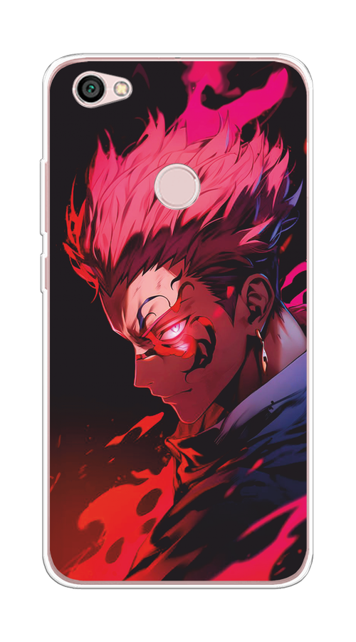 

Чехол Awog на Xiaomi Redmi Note 5A Prime "Взгляд Сукуны", Розовый;красный;черный, 32950-1