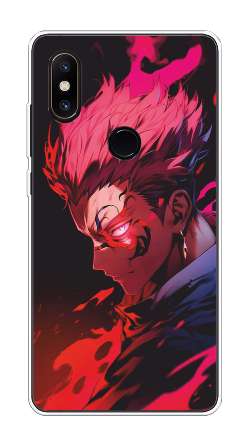 

Чехол Awog на Xiaomi Mi Mix 2S "Взгляд Сукуны", Розовый;красный;черный, 33450-1