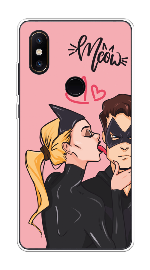 

Чехол Awog на Xiaomi Mi Mix 2S "Kiss of Cat Woman", Розовый;черный;бежевый, 33450-1