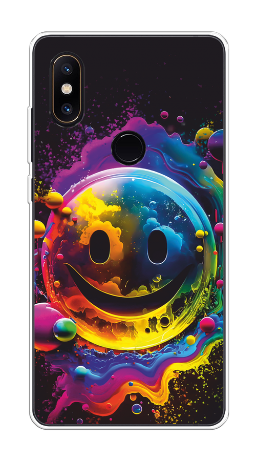 

Чехол Awog на Xiaomi Mi Mix 2S "Кислотный смайл", Фиолетовый;желтый;синий, 33450-1