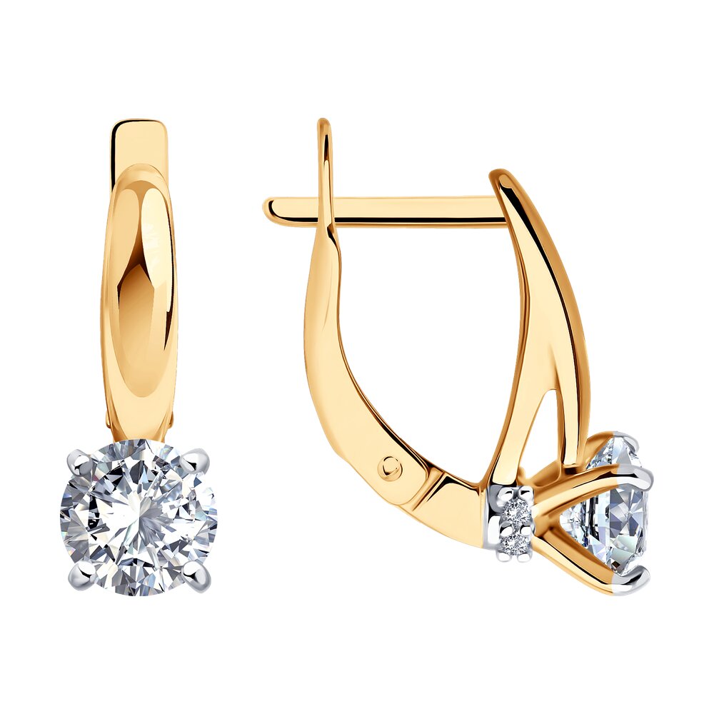 

Серьги из серебра Diamant 93-120-02133-1, фианит, 93-120-02133-1