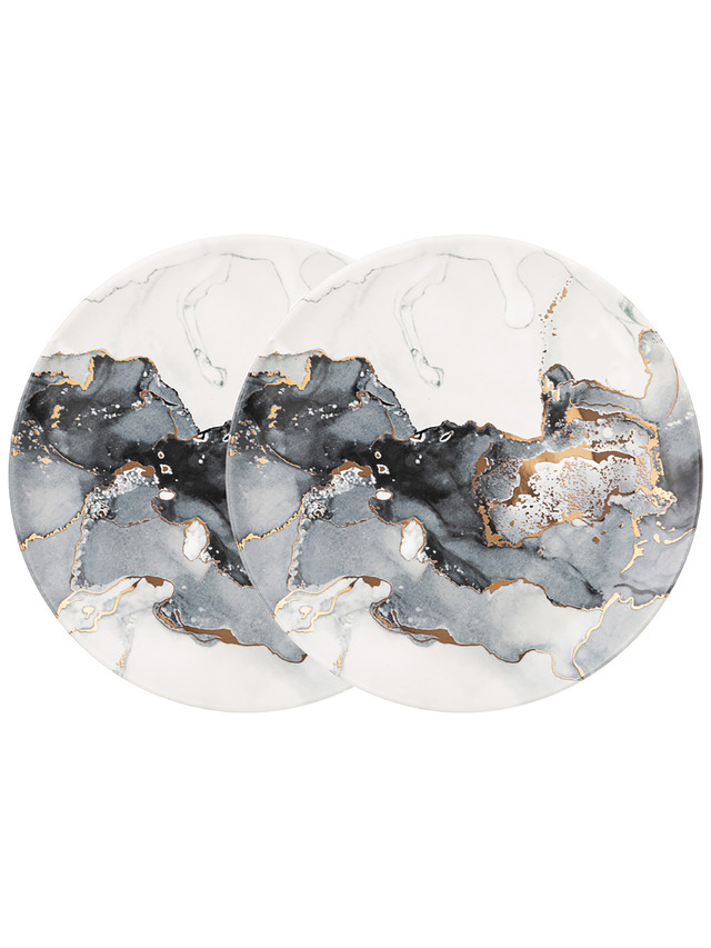 

Набор тарелок закусочных Moon Art Lefard фарфор 18,5 см 42-448, Белый