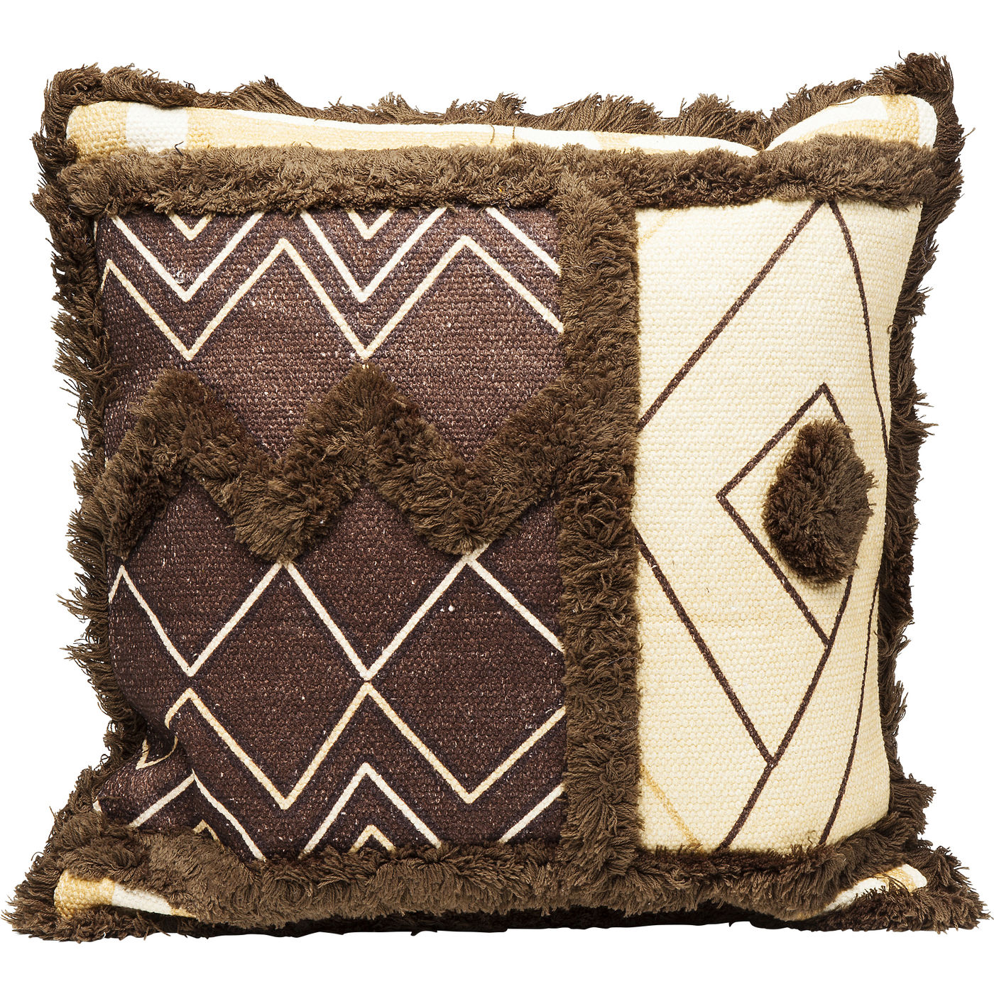 Декоративная подушка KARE Design 52071 коричневый 45x45см