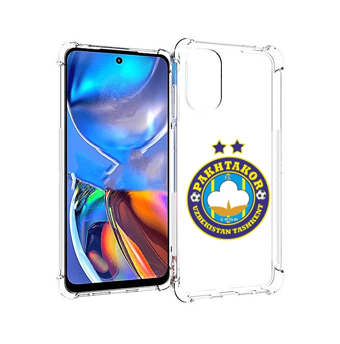 

Чехол MyPads Фк Пахтакор Pakhtakor мужской для Motorola Moto E32, Прозрачный, Tocco