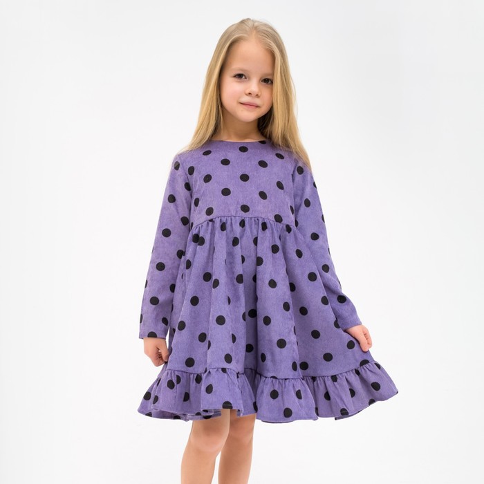 

Платье детское KAFTAN П00000560, сиреневый, 134, KAFTAN "Velvet"