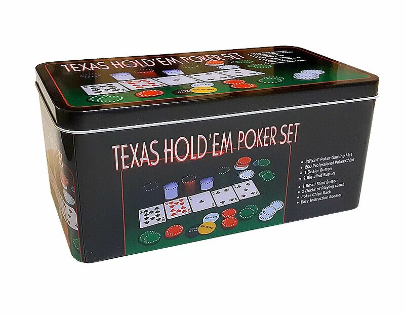 

Набор для покера Partida Holdem Light на 200 фишек c номиналом, Г-5-334