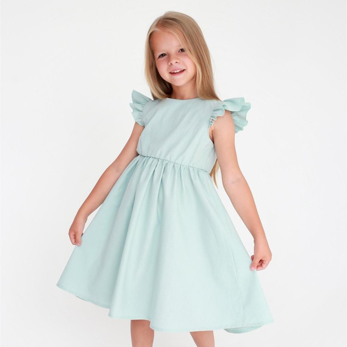 

Платье детское KAFTAN, Бант, 36 (134-140), мятный, Summer cotton KAFTAN KIDS