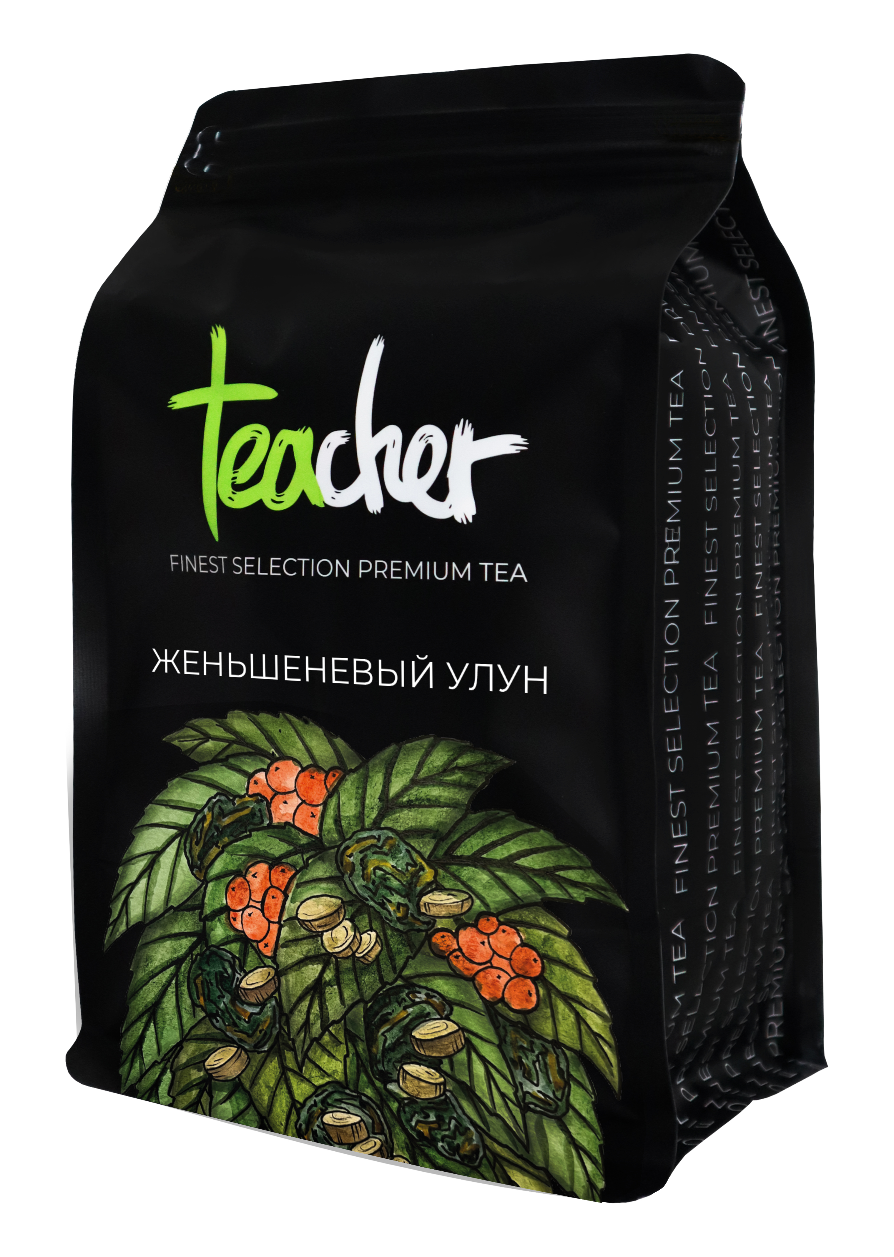 

Чай TEACHER Женьшеневый Улун, 500 г, обсыпной