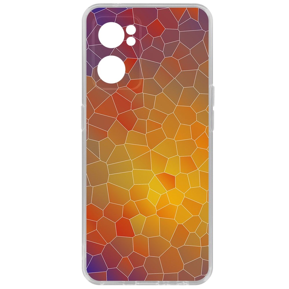 

Чехол-накладка Кейс Витраж 1 для Oppo Reno7 5G, Прозрачный