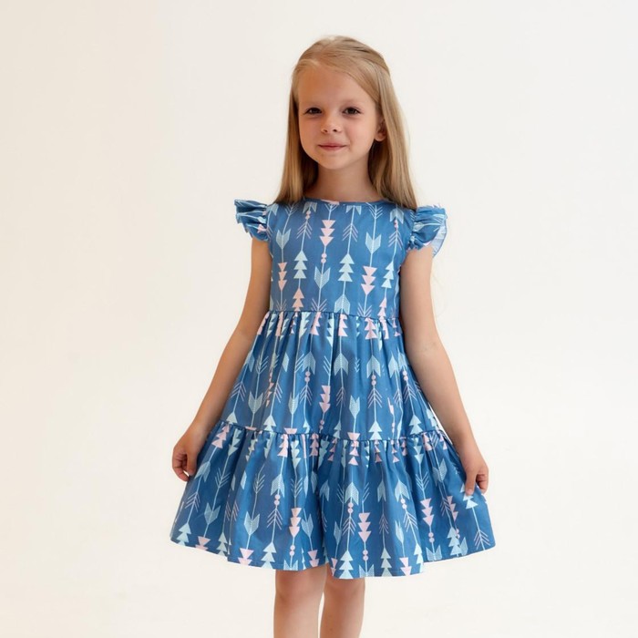 

Платье детское KAFTAN П00000560, синий, 98, Summer cotton KAFTAN KIDS