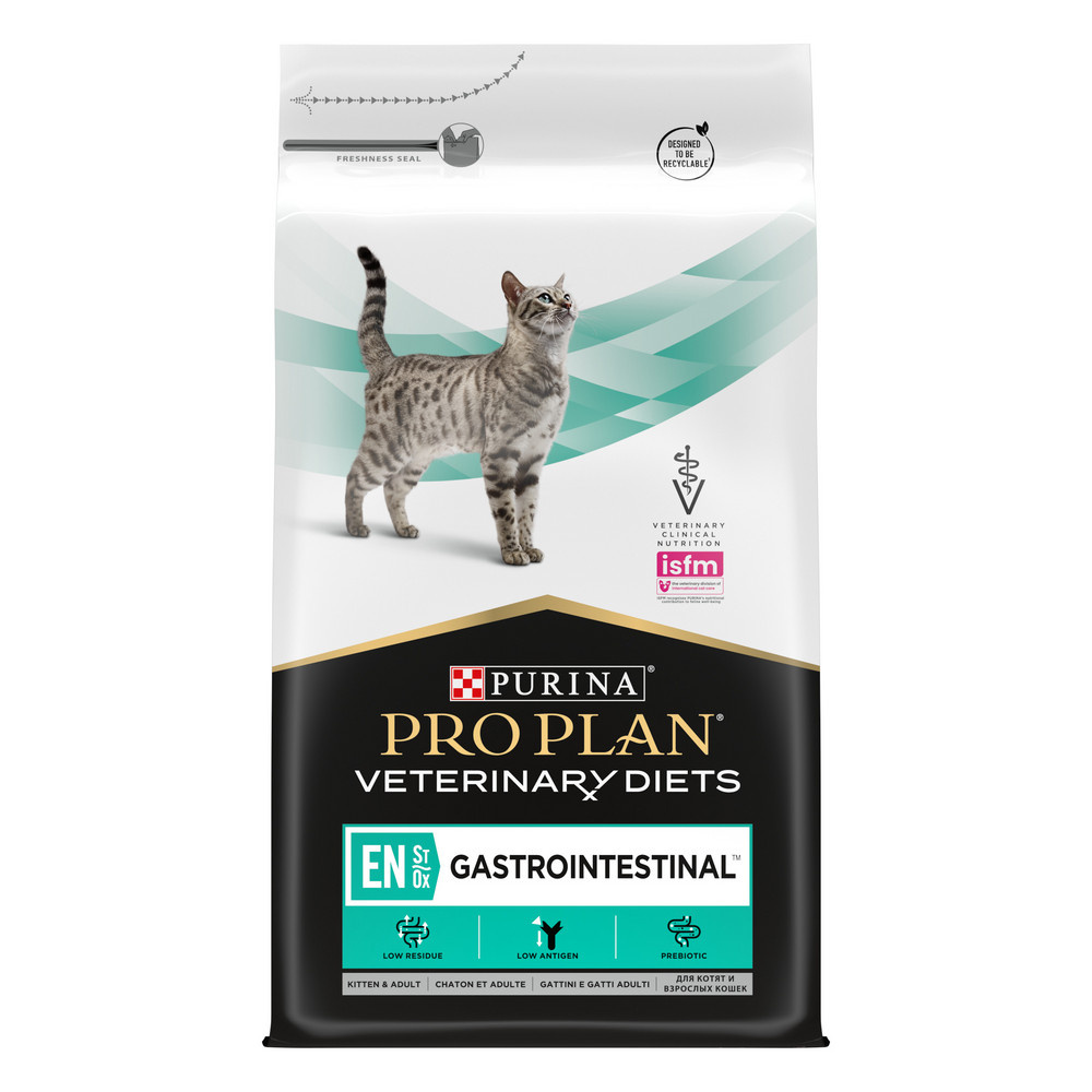 Сухой корм для кошек Pro Plan EN Gastrointestinal, 1,5кг