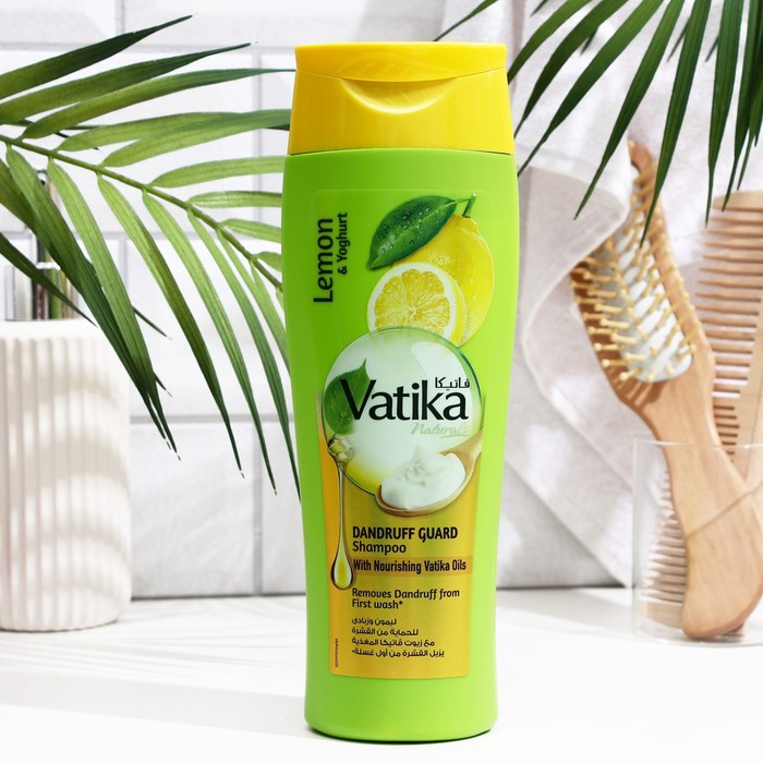 Шампунь для волос Dabur VATIKA Naturals Dandruff Guard против перхоти, 400 мл шампунь против перхоти vatika 200мл