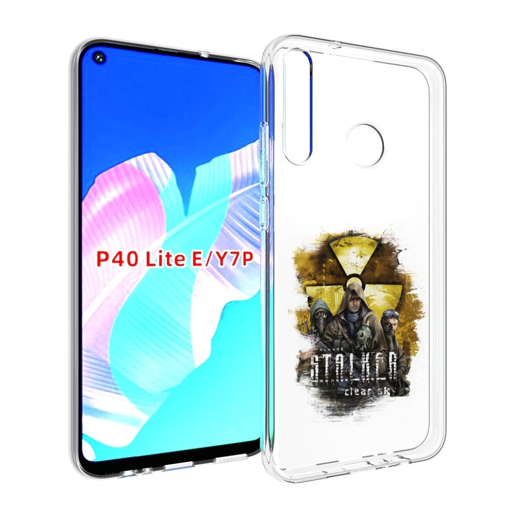 Чехол бампер MyPads Сталкер мужской для Huawei P40 Lite E