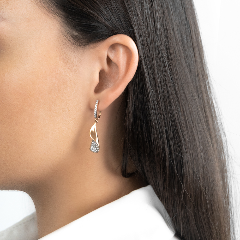 

Серьги из серебра с фианитом ЮВЕЛИР КАРАТ 2129917/9п, 2129917/9п
