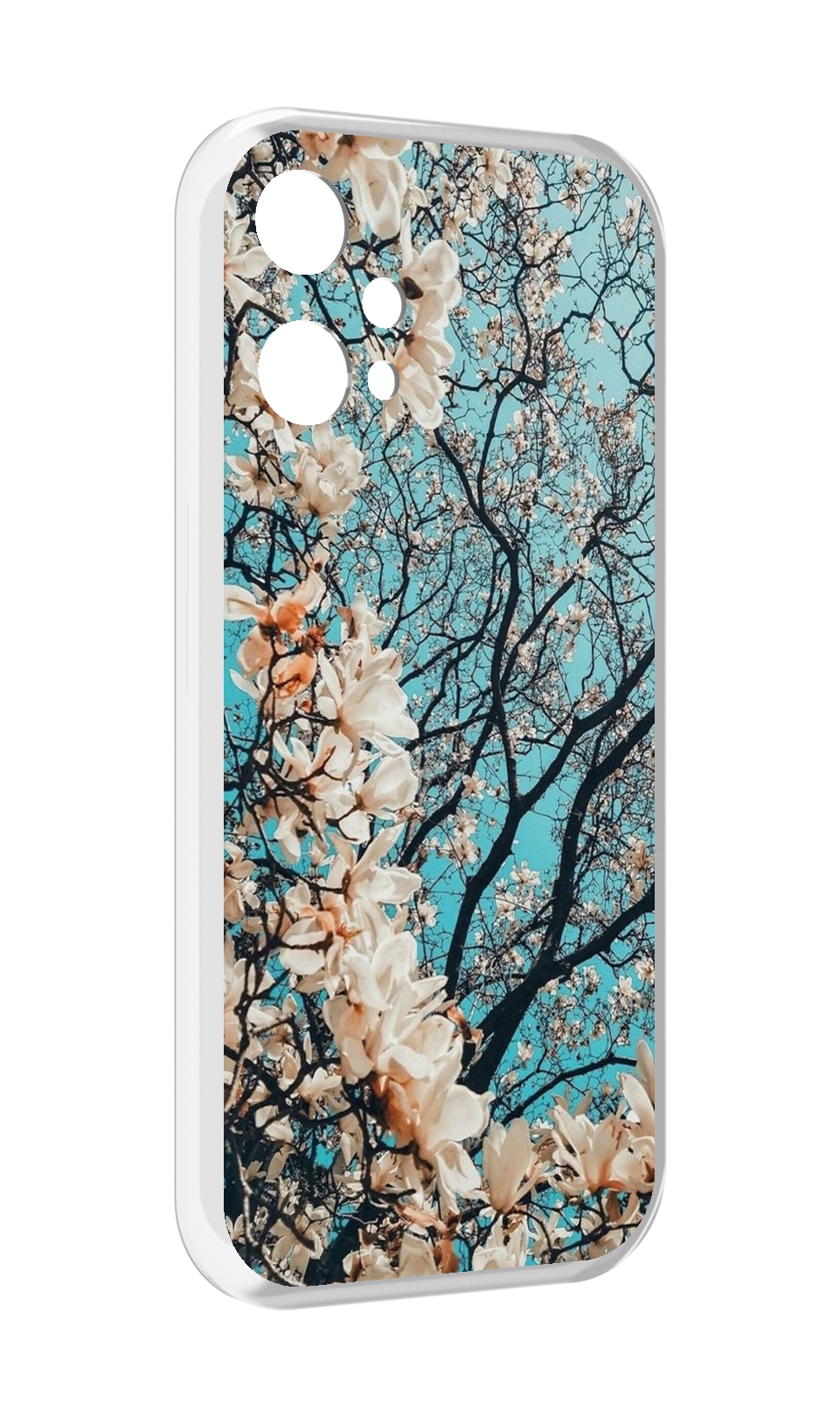 

Чехол MyPads дерево-с-цветочками для OnePlus Nord CE 2 Lite 5G, Прозрачный, Tocco