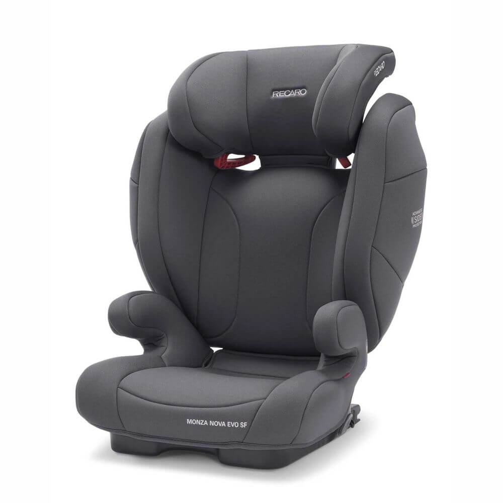 Автокресло от 3 до 12 лет Recaro Monza Nova Evo Seatfix Simply Grey автокресло recaro young sport hero