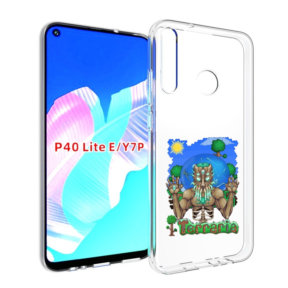 

Чехол бампер MyPads Террария для Huawei P40 Lite E, Прозрачный, Tocco