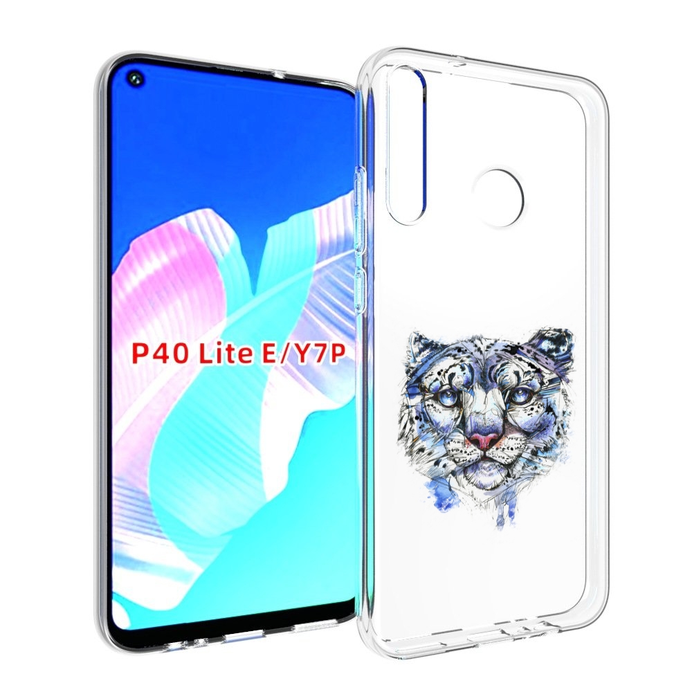 Чехол бампер MyPads Тигр 4 для Huawei P40 Lite E