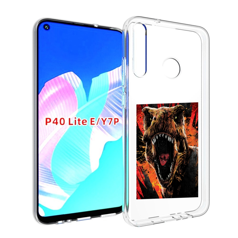 

Чехол бампер MyPads Тиранозавр для Huawei P40 Lite E, Прозрачный, Tocco