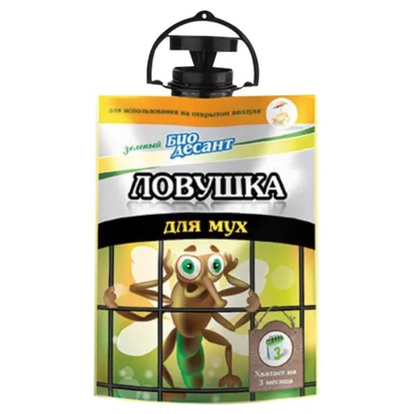 

Ловушка для мух Зеленый Биодесант