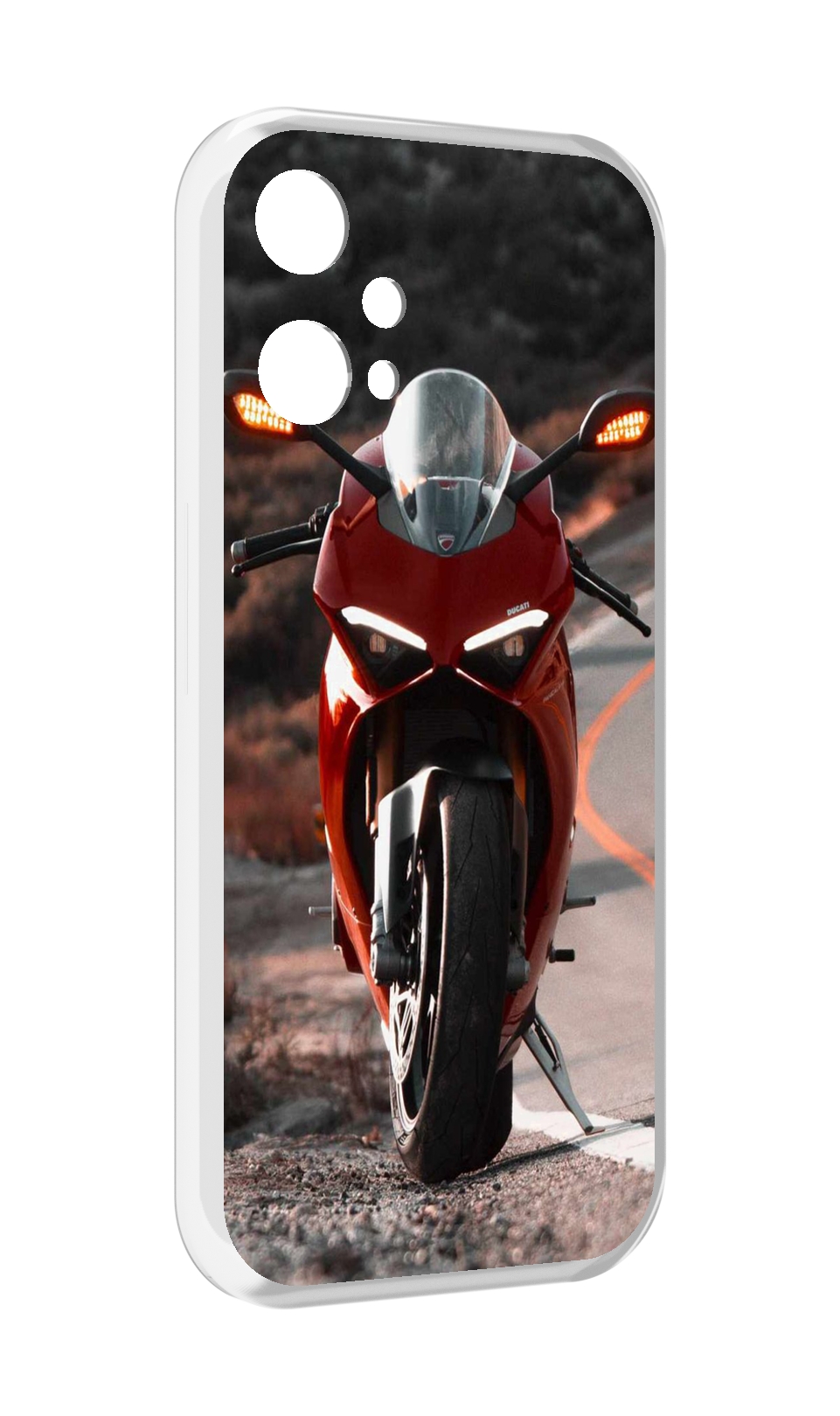

Чехол MyPads дукати мотоцикл для OnePlus Nord CE 2 Lite 5G, Прозрачный, Tocco