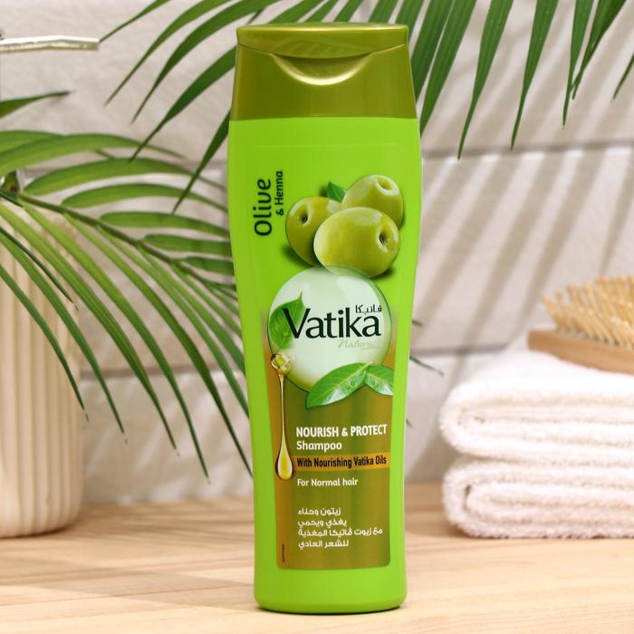 Шампунь для волос Dabur VATIKA Naturals Nourish Protect питание и защита 200 мл 843₽