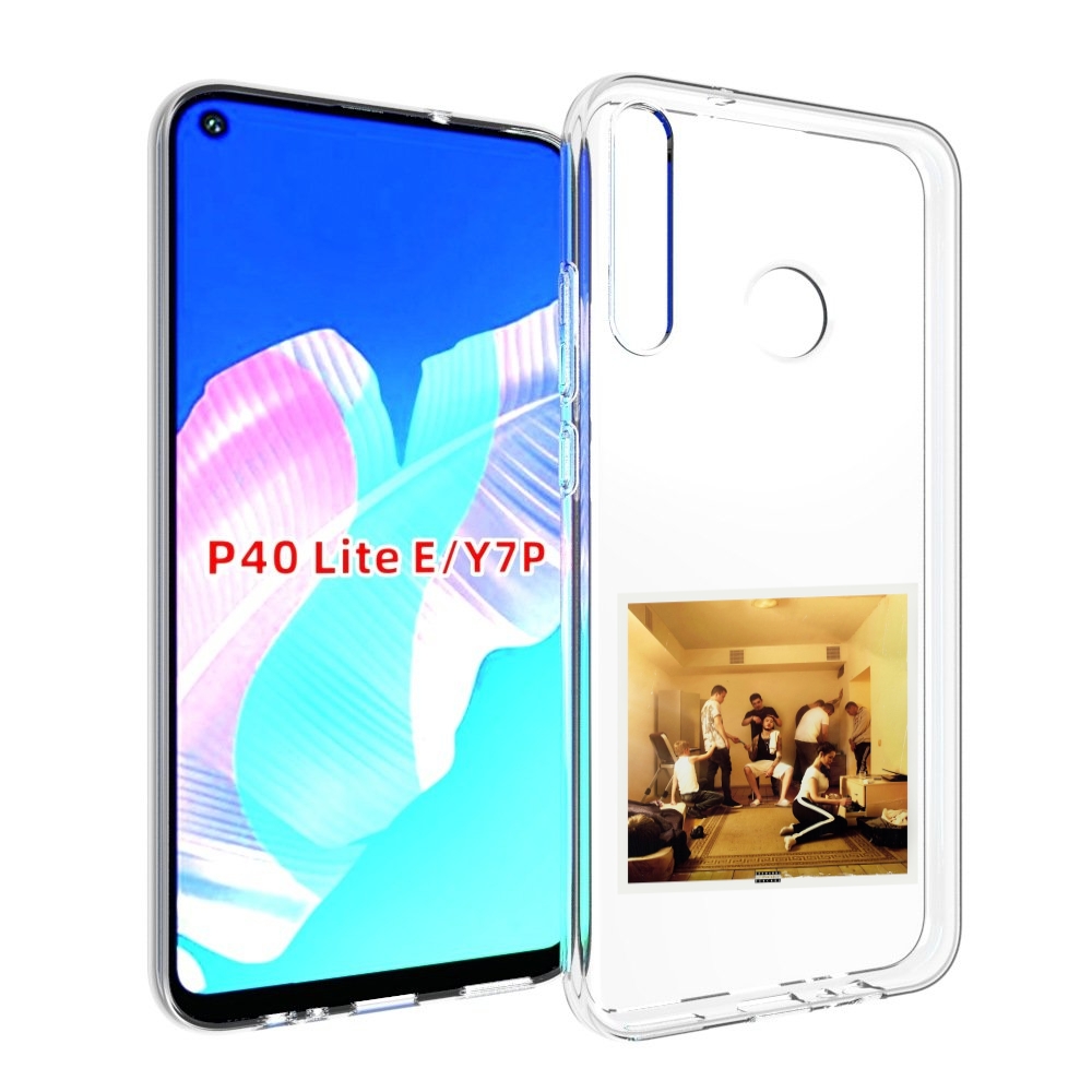 

Чехол бампер MyPads Уроборос Скриптонит улица 36 для Huawei P40, Прозрачный, Tocco