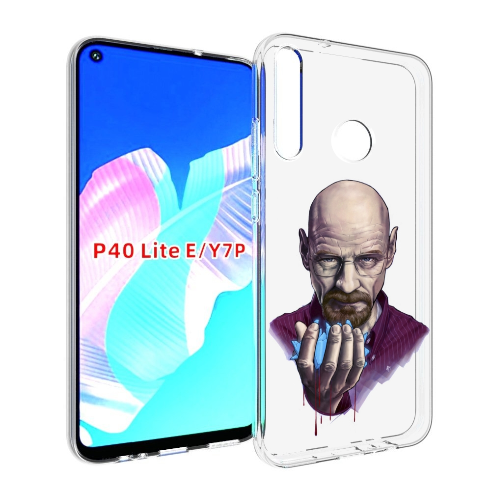 

Чехол бампер MyPads Хайзенберг для Huawei P40 Lite E, Прозрачный, Tocco