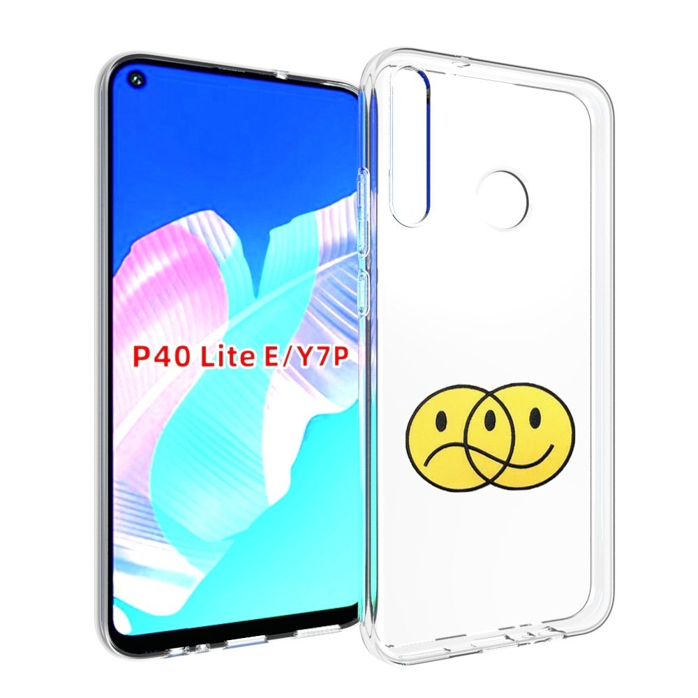 

Чехол бампер MyPads Хиппи для Huawei P40 Lite E, Прозрачный, Tocco