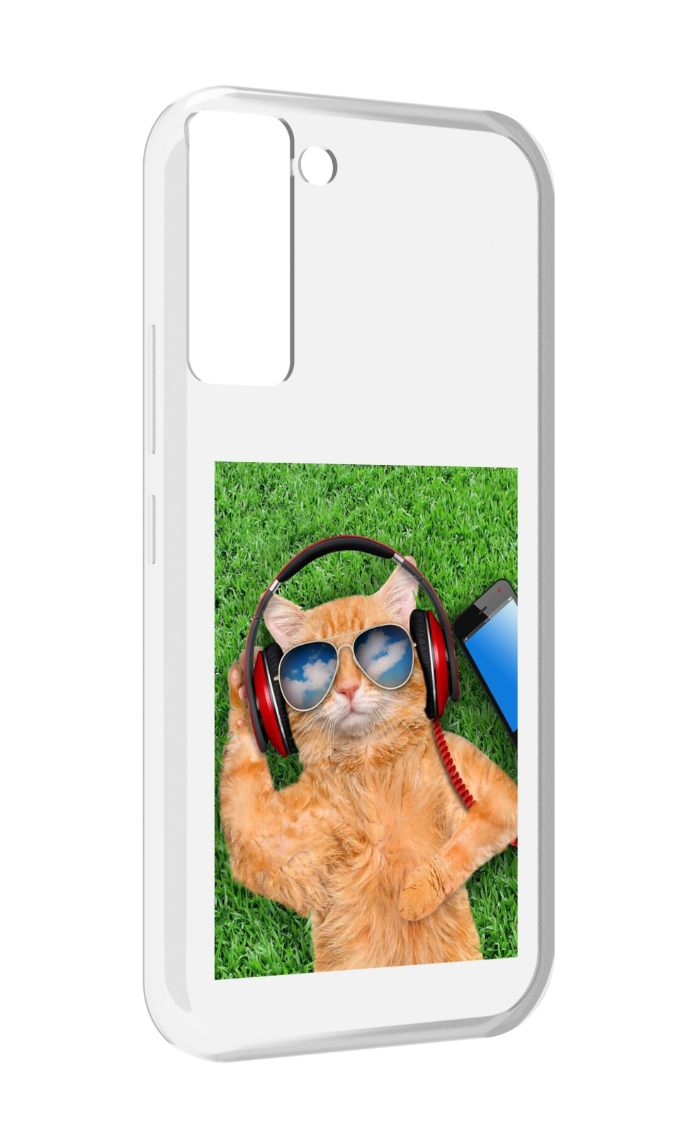 

Чехол MyPads Кот-кайфарик для Tecno Pop 5 LTE / Pop 5 Pro, Прозрачный, Tocco