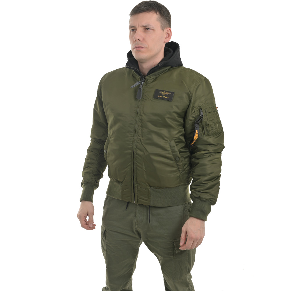 Куртка мужская Nord Denali Denali Pilot Hooded зеленая M