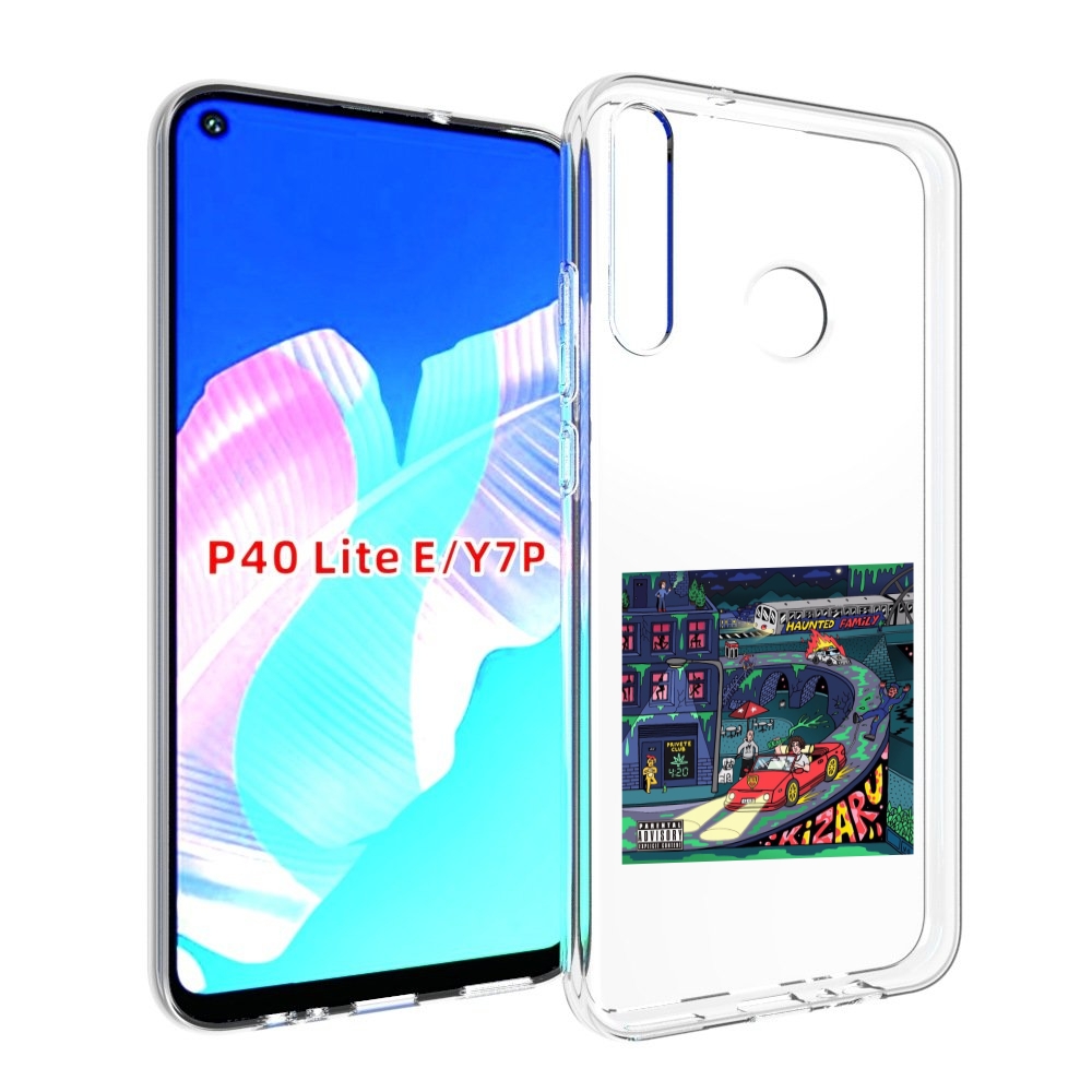 

Чехол бампер MyPads Яд (альбом Kizaru) для Huawei P40 Lite E, Прозрачный, Tocco