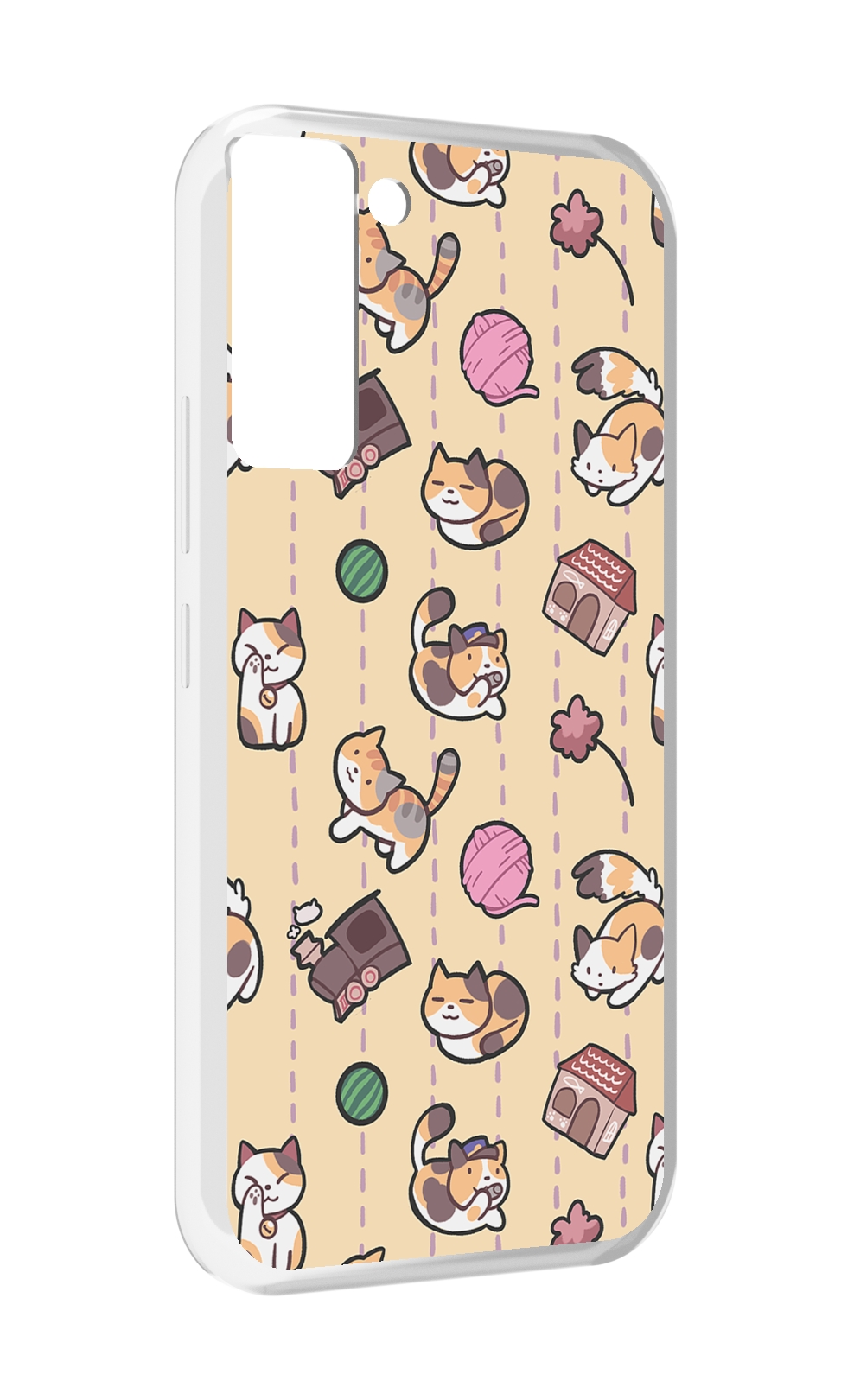 

Чехол MyPads Котики-клубочки для Tecno Pop 5 LTE / Pop 5 Pro, Прозрачный, Tocco