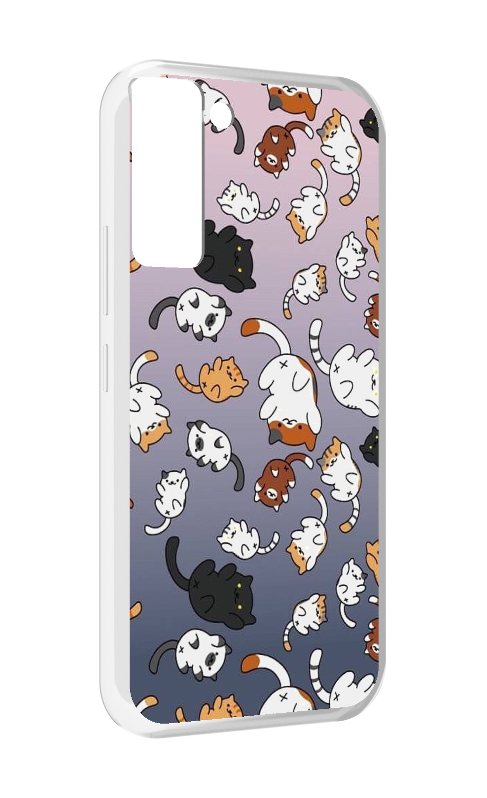 

Чехол MyPads Котики-летают для Tecno Pop 5 LTE / Pop 5 Pro, Прозрачный, Tocco