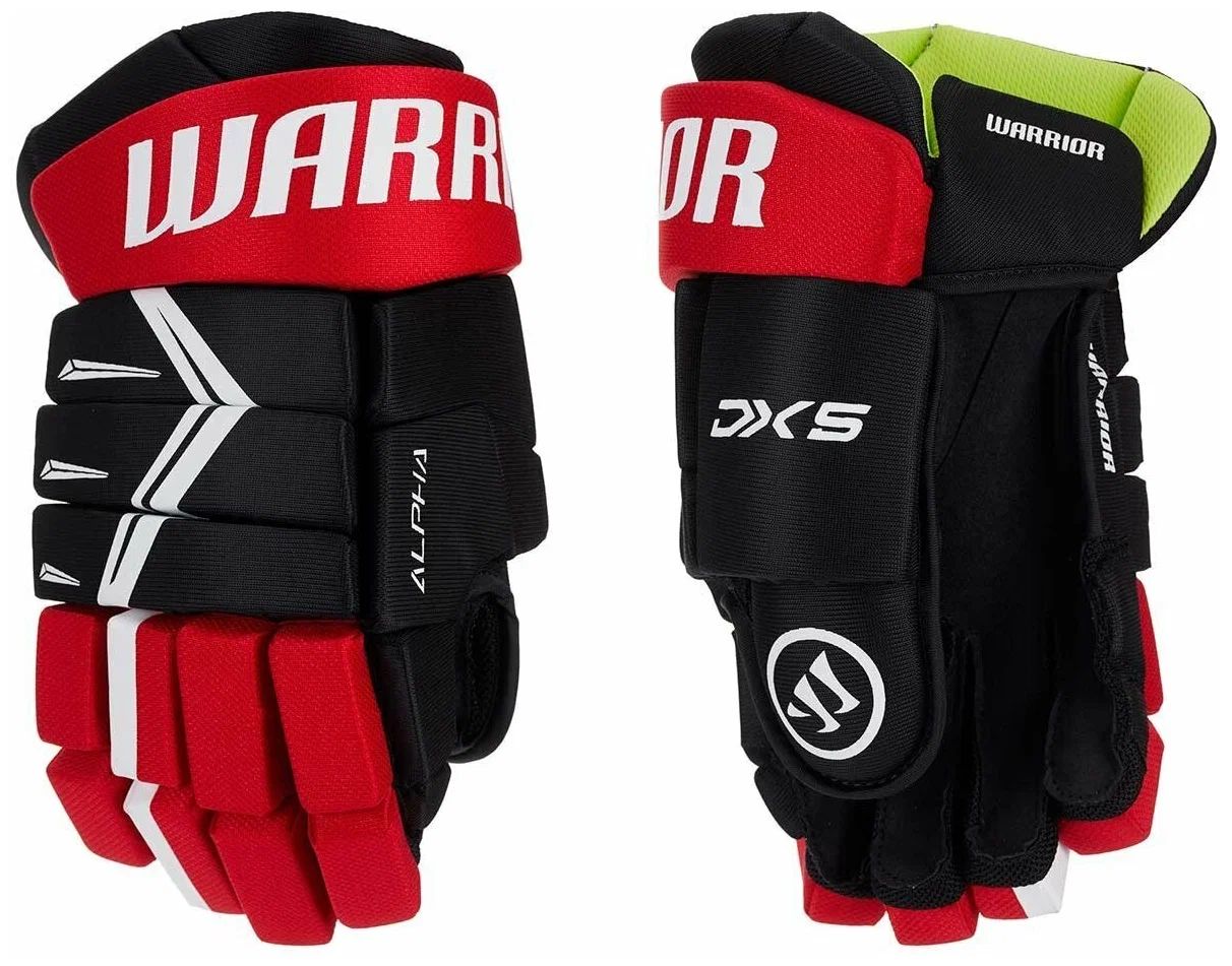 

Перчатки хоккейные WARRIOR Alpha DX5 Sr. р.15 (черный-красный)