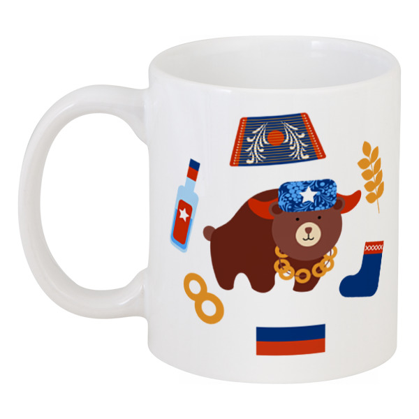 

Кружка Printio Россия (russia), Разноцветный